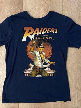 Raiders of the Lost Ark Kids Graphic Tee - Navy